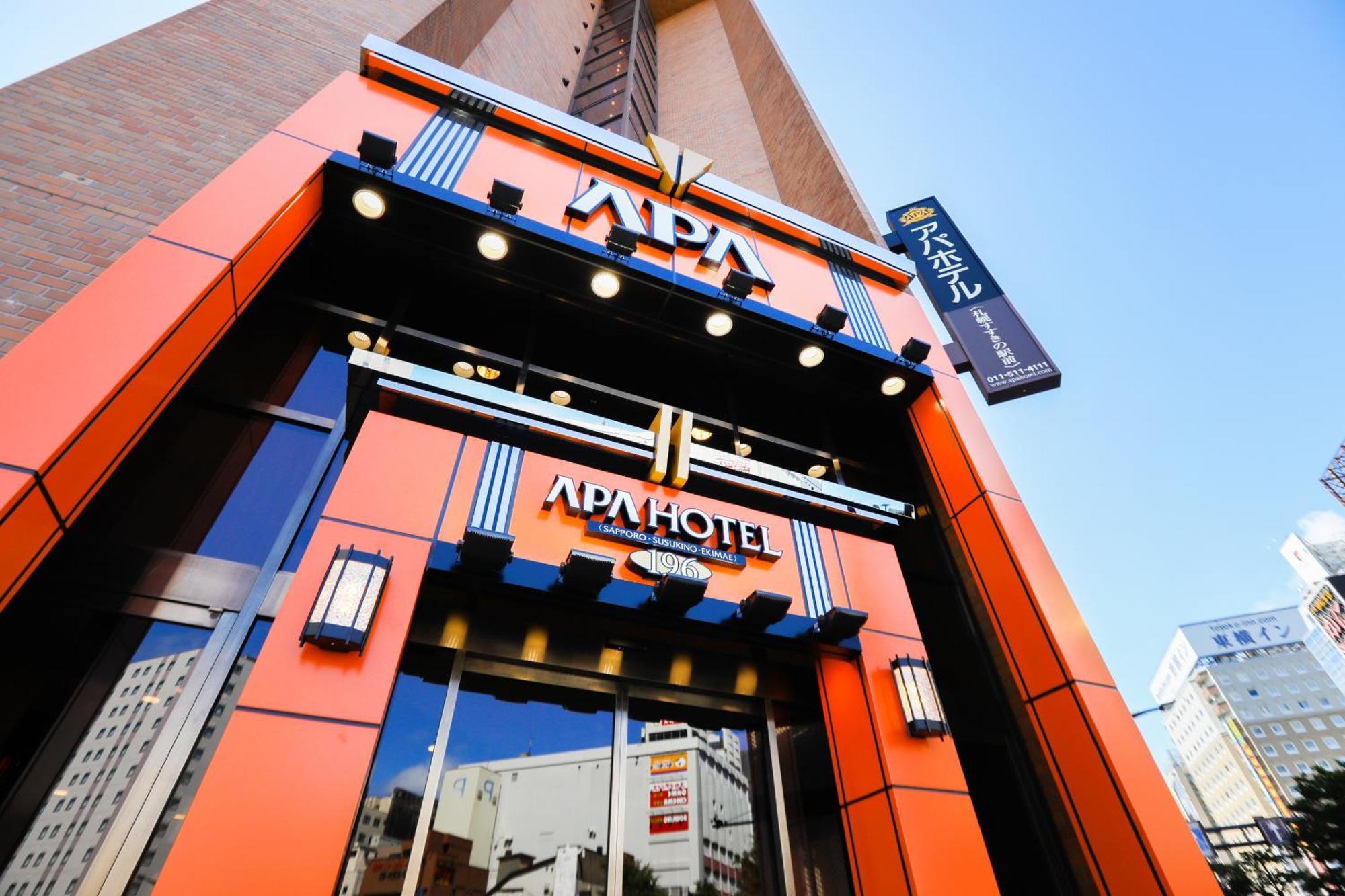 Apa Hotel Sapporo Susukino Ekimae Zewnętrze zdjęcie